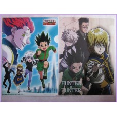 Hunter X Hunter CLEAR FILE cartelletta 2 SET Original Japan Gadget Anime manga